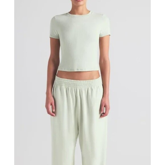 Skims COTTON RIB T-SHIRT - spearmint - Picture 4 of 7